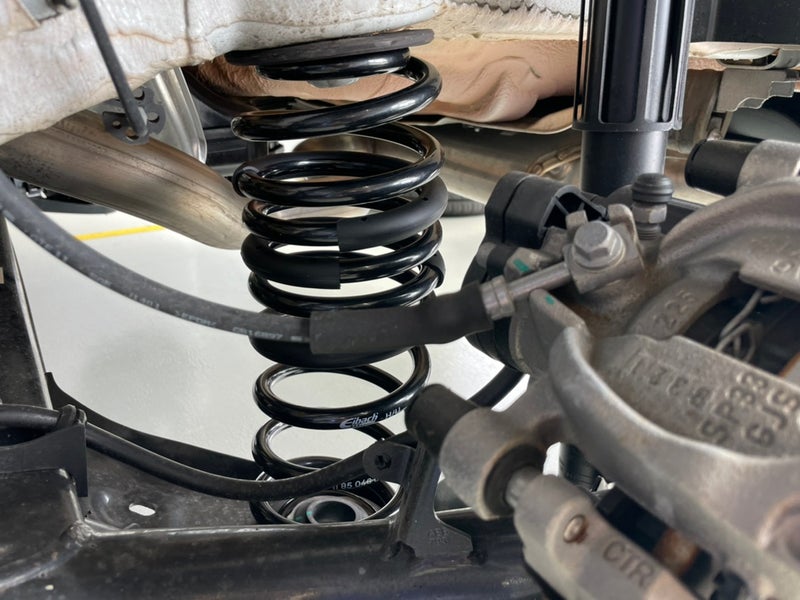 VW T-ROC Eibachダウンサス&コムテック前後ドラレコ取付