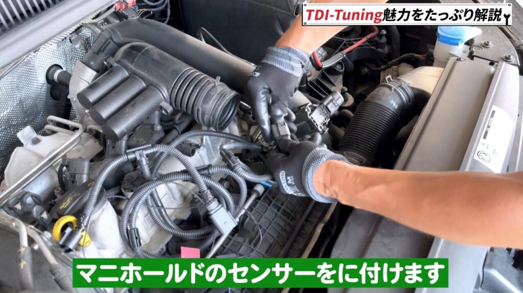 サブコントゥーランへの取り付け手順