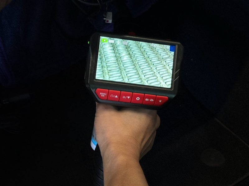 ゴルフ7GTIにエバポレータ洗浄施工