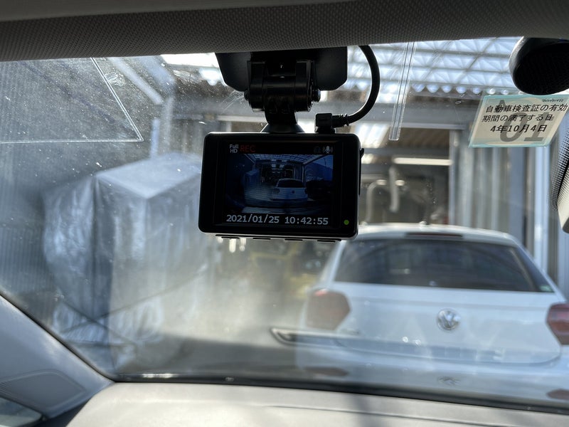 ゴルフ7にドライブレコーダー取付！！