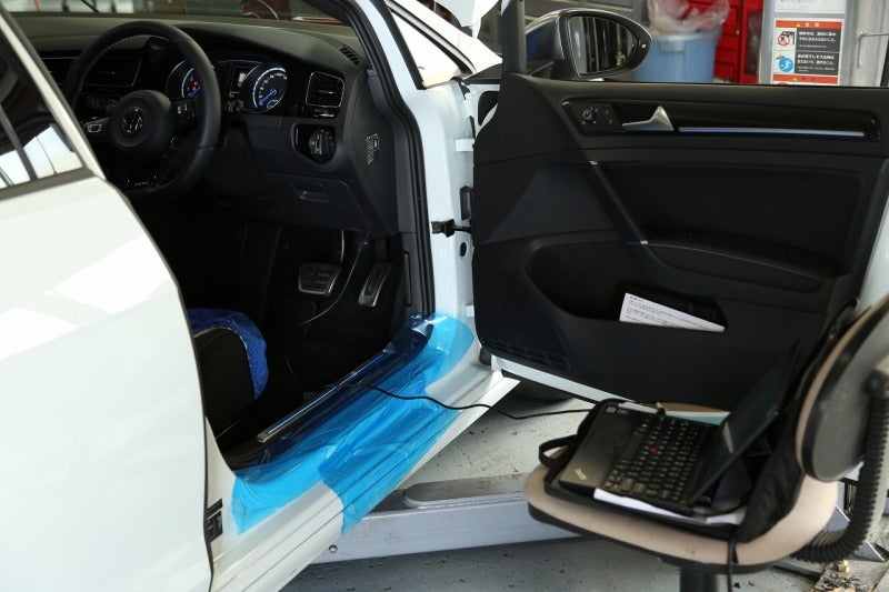 ゴルフ7RにGIAC&スタビライザー&ディバータバルブ取付!!