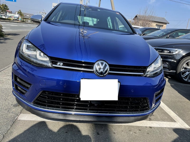 ゴルフ7RにDRLコーディング&TVキャンセル&車検他!!